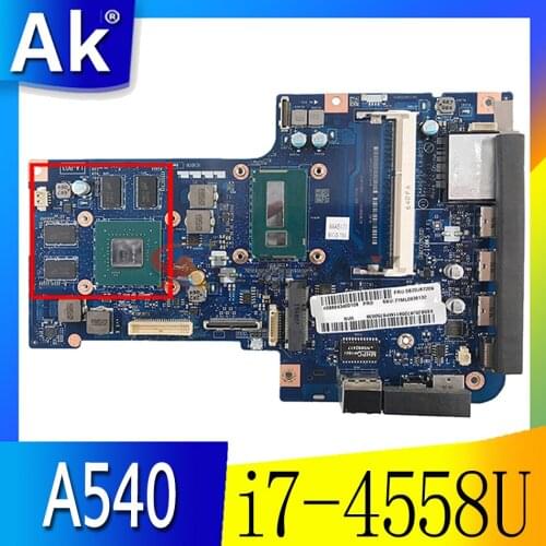 For ZAA50/70 LA-B031P motherboard Lenovo A540 A740 All-in-one machine AIO 27-inch Laptop motherboard i7-4558U CPU GeForce 850A