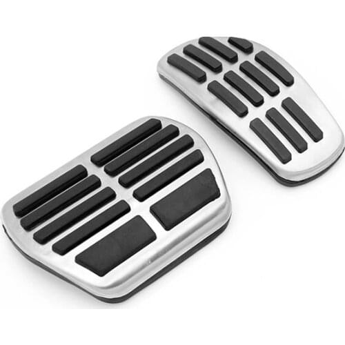 2pcs AT Car Fuel Gas Pedals Brake Pedal Cover For Nissan X-trail Rogue T32 Qashqai J11 Rogue Sport J11 Kicks Auto Product
