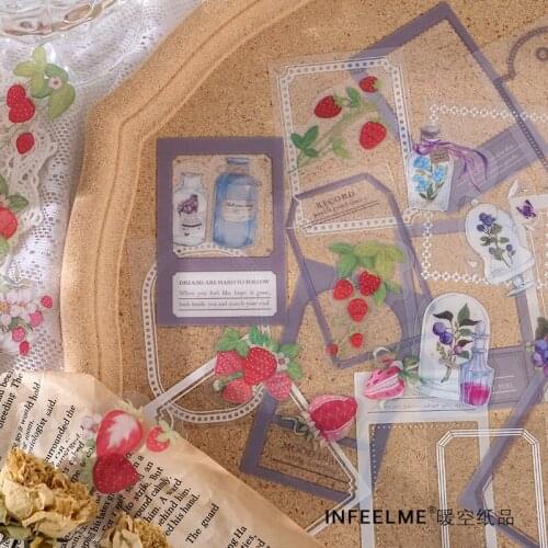 30pcs/lot Kawaii Stationery Stickers Plant ocean Diary Planner Decorative Mobile Stickers Scrapbooking DIY Craft Stickers