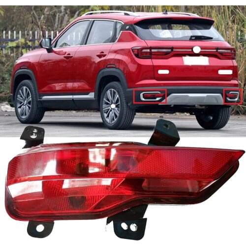 Lofty Richy Rear Bumper Fog Light Reflector For Changan CS35 Plus 2018 Braker Fog lamp Warning Lamp Frame Shell Cover