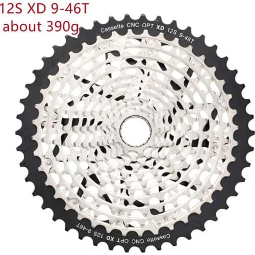 ULT 12 Speed 9-46T Cassette MTB XD Cassette Ultralight 368g Steel Durable Ultimate 12S Sprocket 9-46 k7 9 to 46T