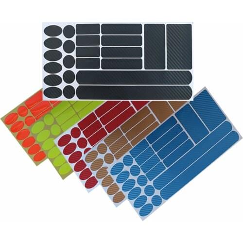 Bike Bicycle Frame Paint Cycle Chain Protection Resist Vinyl Film Clear Red Black Carbon Fiber Color Cycling Decals