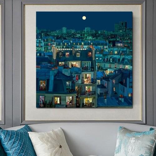 Pierpaolo Rovero Poster Vintage Canvas Painting Prints Living Room Home Decoration Modern Wall Art Oil Painting Posters Pictures