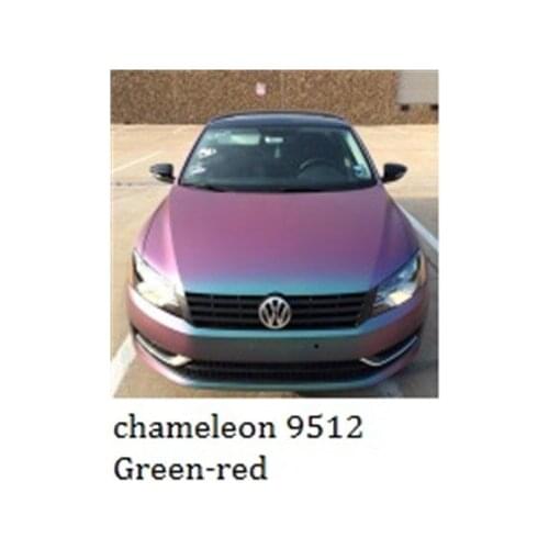 Green blue chameleon Pigment 9512 color travel for auto paints, plasitcs, leather