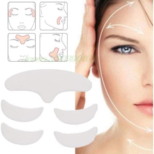 Women Anti Wrinkle Eye Forehead Invisible Anti-aging Face Pad Reusable Silicone Prevent Wrinkles Lines Patch