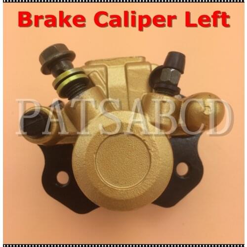 Golden Left Side Brake Caliper 50CC 110C 150CC SUNL Hammerhead Roketa Taotao Kazuma Parts
