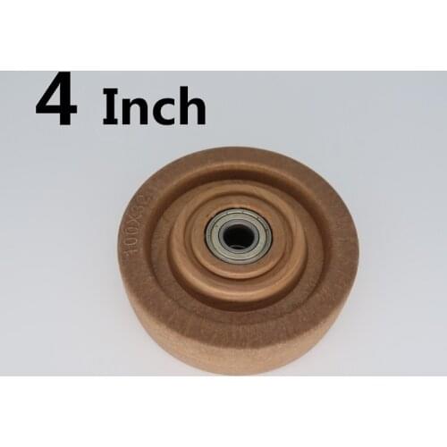 4 Inch Single Wheel High Temperature Resistant Caster 300 Deg Universal Wear Nylon