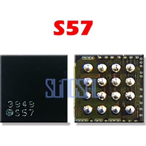 2pcs/lot 100% Original S57 16pin for huawe MT8 MATE8 P9 light control ic