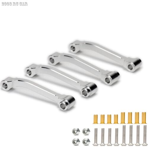 4Pc Aluminum Radius Arm For Rc Model Car Tamiya Tractor Truck KING KNIGHT 56301 56304 56309 56314 King Knight NEW ENRON 1:14