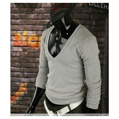 BOYTHOR Men's Long T-shirts