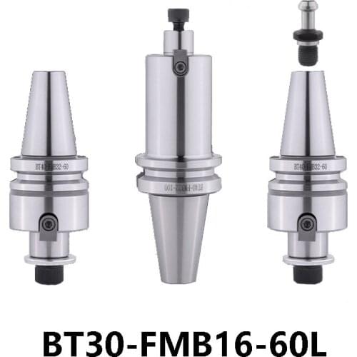 OYYU BT30-FMB16-60 CNC Mill Machining FMB Face Milling Tools Holder Machining Center Accuracy 0.005 Endmill Cutting Shank