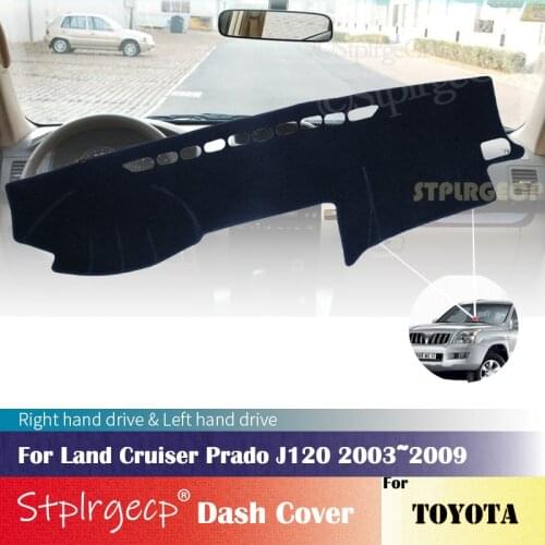 For Toyota Land Cruiser Prado 120 J120 2003~2009 Anti-Slip Dashboard Cover Protective Pad Car Accessories Sunshade Carpet