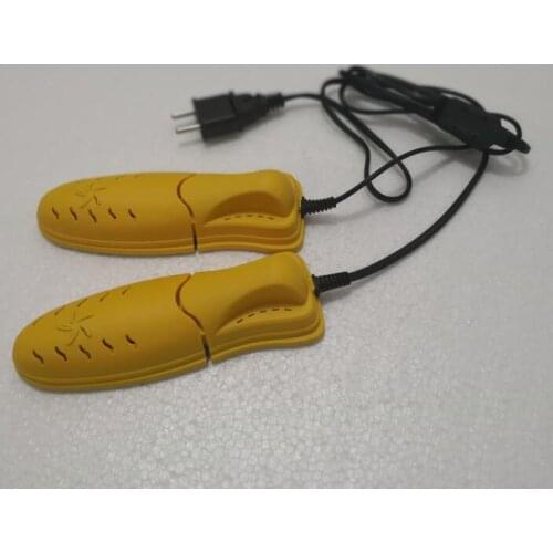 220V 10W Yellow Fashion Style Flexible Electric Shoe Dryer for Adult Shoe warmer can extend 0-3cm