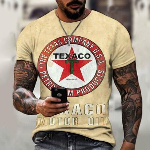 Summer new mens T-shirt oversized O-neck mens T-shirt Letter printing loose clothes retro short-sleeved fashion