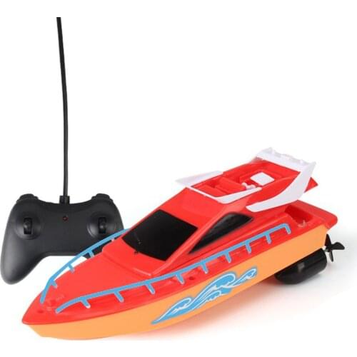 Racing Boat Radio Remote Control Electric Twin Motor High-Speed Racing Boat Model Toy Ship Kids Gift