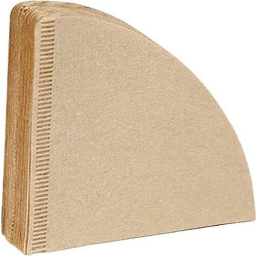 Hot V60 Filter Cup Special 102 Coffee Filter Paper Coffee Filter Papers Unbleached Drip Paper Cone Shape Coffee 80Pcs