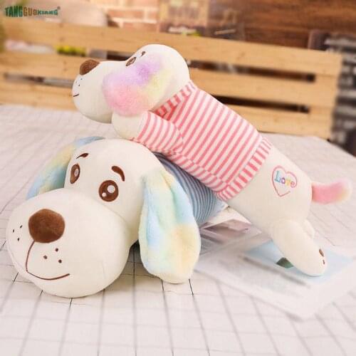 50-110cm Dog Plush Toys pillow Soft Stuffed plush Animals kids toy sofa cushion backrest birthday Christmas Gift
