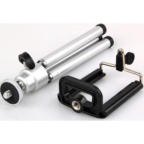 Hot Sale Mini Tripod Stand Holder for Mobile Cell Phone Camera iPhon& 4 4g 5 5G Samsung galaxy S2 S4 i9200 I9500