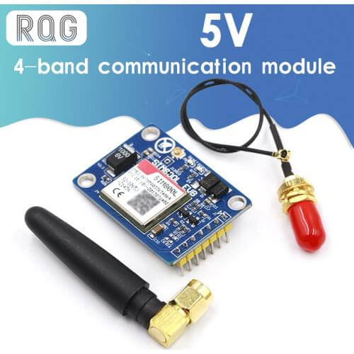 SIM800L V2.0 5V Wireless GSM GPRS MODULE Quad-Band W/ Antenna Cable Cap for Arduino
