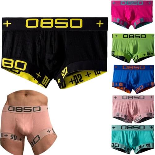 BS 85 personalized mens underwear sports boxer cotton large new sexy mens sexy bs3514