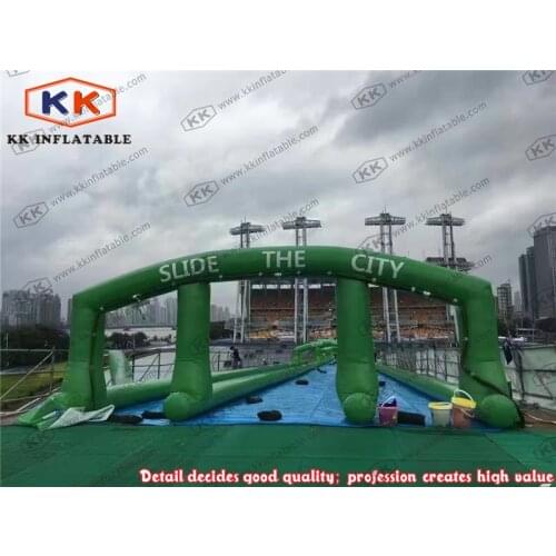 Amusement park wild splash city slip N slide water slide inflatables