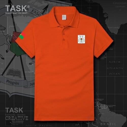 Army Burkina Faso BFA BF new Tops t-shirt Short sleeve polo shirts military army force casual sports lapel Comfort Loose tops