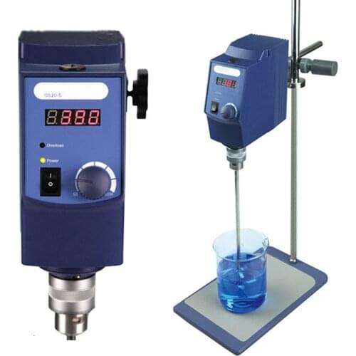 OS20-Pro High Quality Laboratory Used 20L RS232 Electric Interface LCD Overhead Stirrer