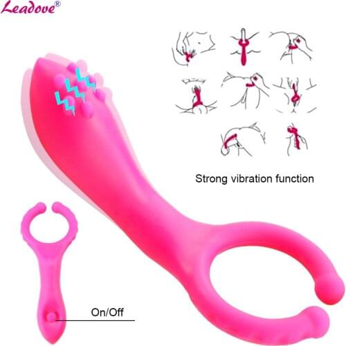 Silicone G spot Stimulate Vibrators Dildo Nipple Clip Vagina Clitoris Masturbate Vibrator Adults Sex Toys For Couple ZD0236