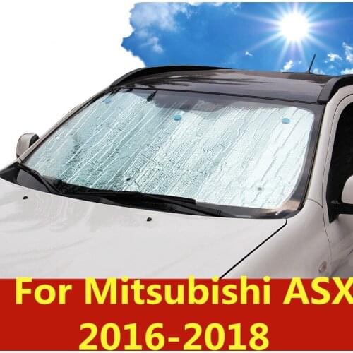 For Mitsubishi ASX 2016-18 Sun visor Sunscreen heat insulation Visor Car window Sun visor Skylight Sunscreen Separate heat board