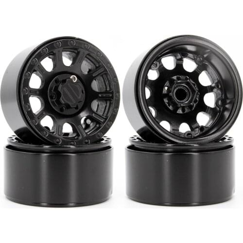 Heavy 2.2" Beadlock Metal Wheel Rim for 1/10 RC Crawler Car Axial SCX10 90046 Wraith RR10 Traxxas TRX-6 249g/pcs