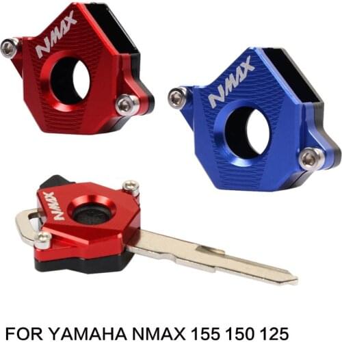 For Yamaha NMAX 155 NMAX155 NMAX125 NMAX150 key Protective cover Motorcycle Aluminum alloy key head Bag Cap decoration