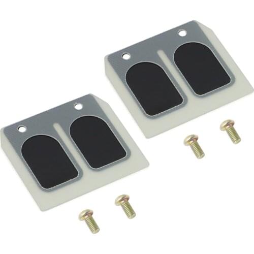 2 Set Carbon Fiber Flex Dual Stage Reeds Sets With Screws All Year For Yamaha Banshee 350cc YFZ 350 YFZ350 1987-2006