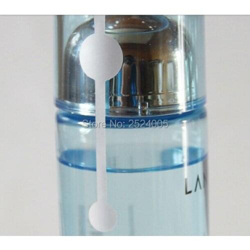 Wholesales STOCK matte silver cosmetics seal adhesive stickers/argentous essential oil bottle cap seal stickers 300 pcs a lot