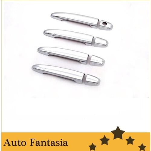 Auto Parts Chrome Door Handle Cover for Toyota Land Cruiser Prado FJ120-Free Shipping