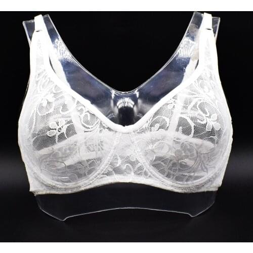 Bras For Womens Black Lace Sheer Bralette Bra Underwired Underwear Floral Homosexual Sexy Lingerie Brassiere A B C D DD Cup