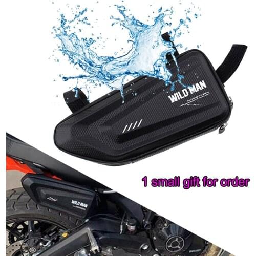 For KAWASAKI Z250 Z300 Z650 Z750 Z800 Z900 Z1000 Z1000SX NINJA 250 NINJA400 Motorcycle Waterproof Modification Triangle Bag Kit