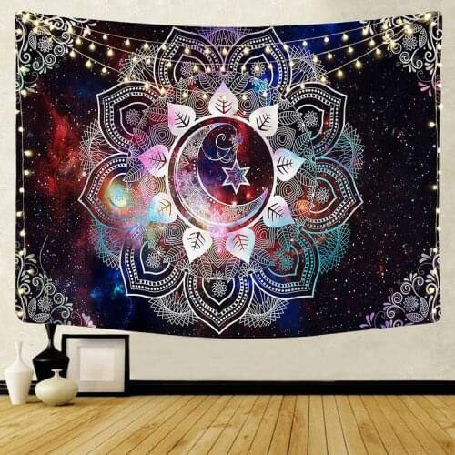 Tapestry Home Decoration Tapestry Bohemian Mandala Series Printed Home Tapestry Wall Mount Beach Towel Beach Sitting Blanket