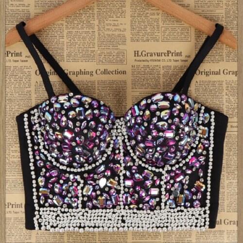 Hot Fashion Womens High quality pearls Beading Camisole Sexy Tank Top C425