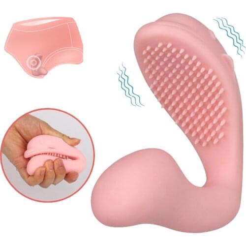 Invisible Wearable Panty Vibrator Whale Dildo Vibrator Sex Remote Control G Spot Vibrator Clitoris Stimulator Sex Toys for Women