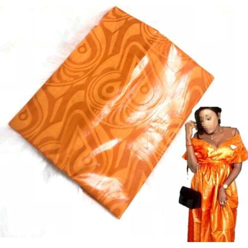 New Mail Handmade Bazin African Bazin Riche Fabric Lace 2019 Desgin shinning bazin riche brocade 5 Yards/pc