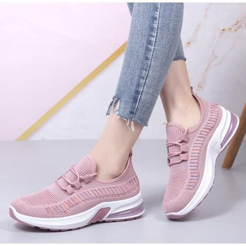 New 2021 Womens Sneakers Thick-soled Low-top Casual Running Womens Shoes All-match Womens Sports Shoes Zapatillas Mujer