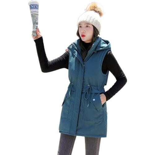 2022 Autumn Winter Women Clothing Velvet Liner Vest Type Fashion Sleeveless Jackets Thicken Warm Female Vests Chaleco Mujer