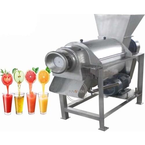 Industrial Orange Juicer Machine Lemon Squeezer Pineapple Juice Extractor Machine Spiral Grape Crusher Fruit for Vegetables