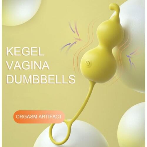 Female ball Kegel vagina dumbbell private parts firming exercise ball trainer vibrating egg vagina dumbbell female sex toys