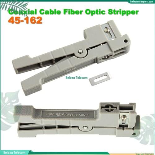 10PCS Coaxial Cable Stripper IDEAL 45-162 Fiber Optic Stripper Transverse Beam Tube Open and Knife Loose Casing