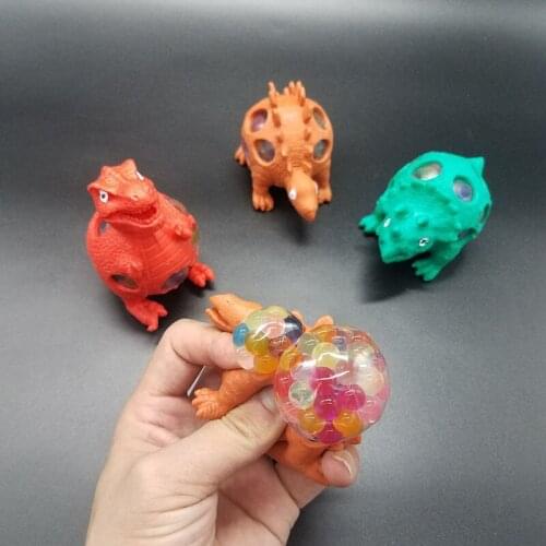 12pcs Stress Relief Grape ball puti puchi Jurassic World Dinosaur Park Kawaii Squishys Adult Kids Novelty Funny Anti Tricky Toys