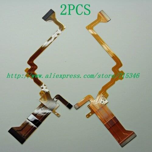 2PCS/ NEW LCD Flex Cable For JVC GZ-HD10AC GZ-HD30AC GZ-HD40AC HD10AC HD30AC HD40AC HD10 HD30 HD40 Video Camera