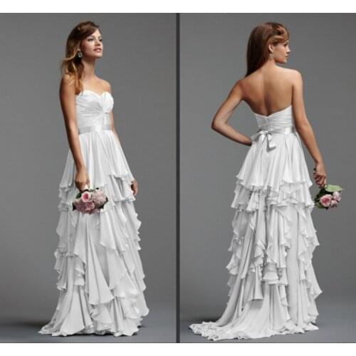 2016 free shipping women custom-made sweetheart belt vestido de festa casamento new style tiered long party Bridesmaid Dresses
