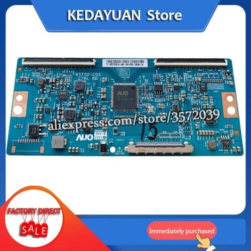 Free shipping for 65T52-C05 CTRL BD T550QVN05.B 4K logic board