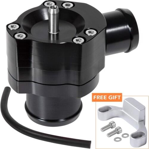 Black BPV Blow Off Valve+Shifter Stop Billet For Subaru WRX 2015~19 Forester XT 14~19